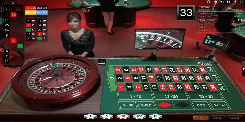 Chia sẻ kinh nghiệm từ cao thủ Thabet Casino khi chơi Roulette